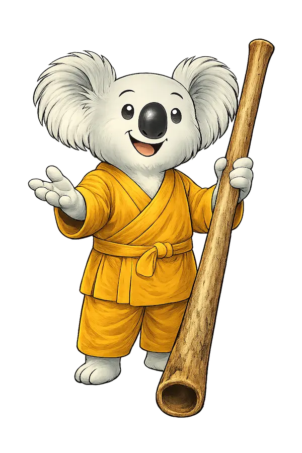 Koala didgeridoo